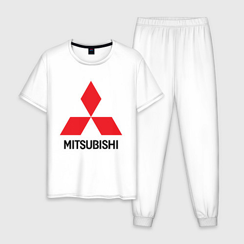 Мужская пижама MITSUBISHI / Белый – фото 1