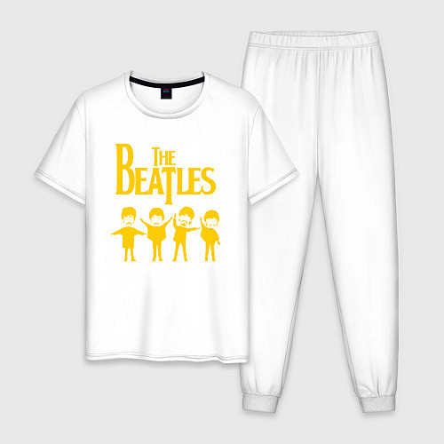 Мужская пижама Beatles / Белый – фото 1