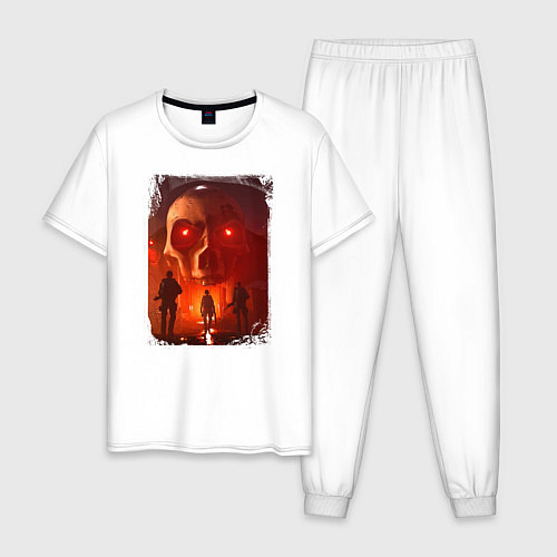 Мужская пижама The Division 2 / Белый – фото 1