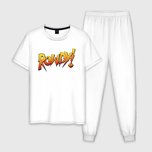 Мужская пижама Rowdy / Белый – фото 1