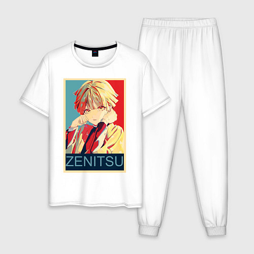 Мужская пижама Зеницу Агацума / Белый – фото 1