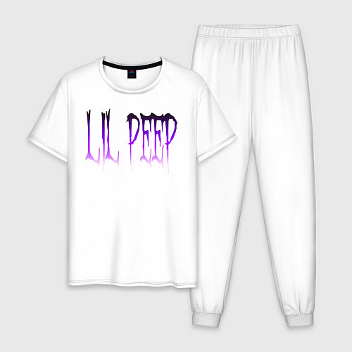 Мужская пижама Lil peep / Белый – фото 1