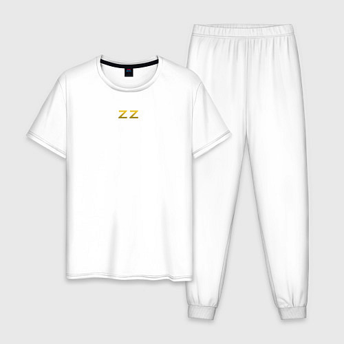 Мужская пижама Brazzers секс не предлагать, могу не отказаться / Белый – фото 1