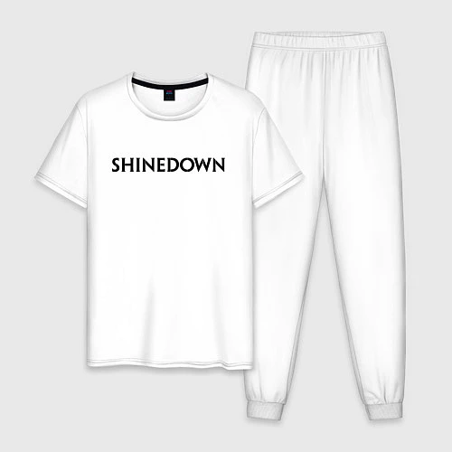 Мужская пижама Shinedown / Белый – фото 1
