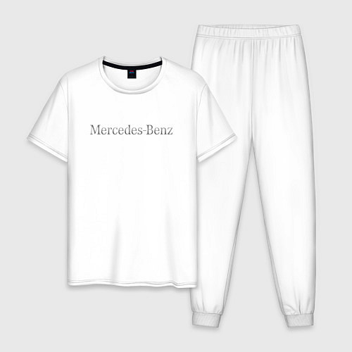 Мужская пижама MERCEDES-BENZ / Белый – фото 1