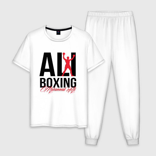 Мужская пижама Muhammad Ali / Белый – фото 1