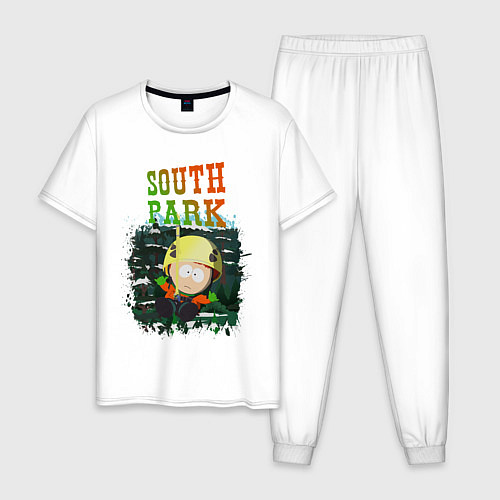 Мужская пижама South Park / Белый – фото 1