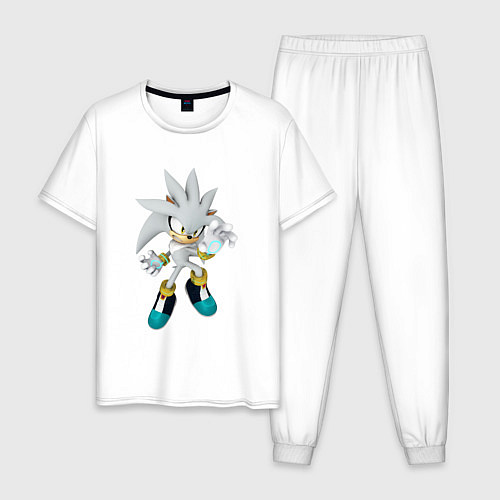 Мужская пижама SONIC / Белый – фото 1