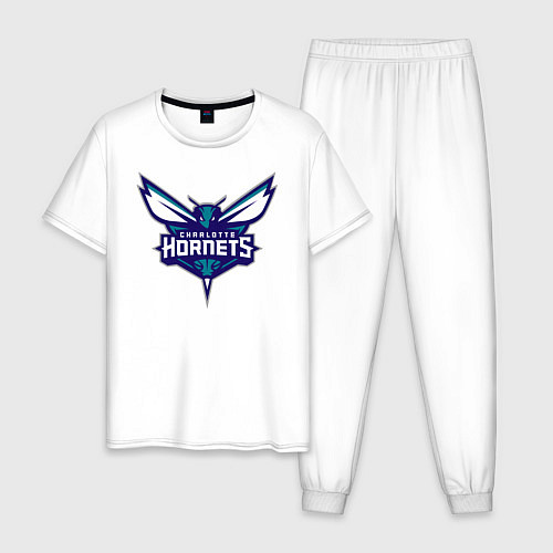 Мужская пижама Charlotte Hornets 1 / Белый – фото 1