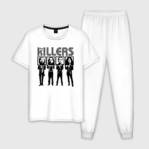 Мужская пижама The killers / Белый – фото 1