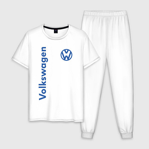 Мужская пижама Volkswagen / Белый – фото 1