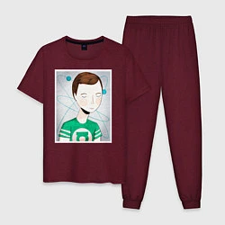 Мужская пижама Sheldon Cooper