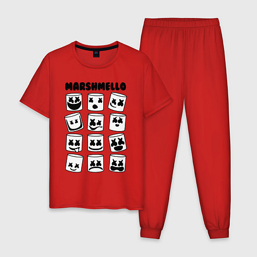 Мужская пижама FORTNITE x MARSHMELLO / Красный – фото 1