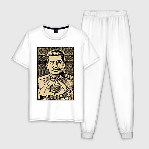 Мужская пижама Сталин Oko / Белый – фото 1