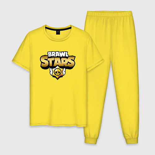 Мужская пижама BRAWL STARS GOLD / Желтый – фото 1
