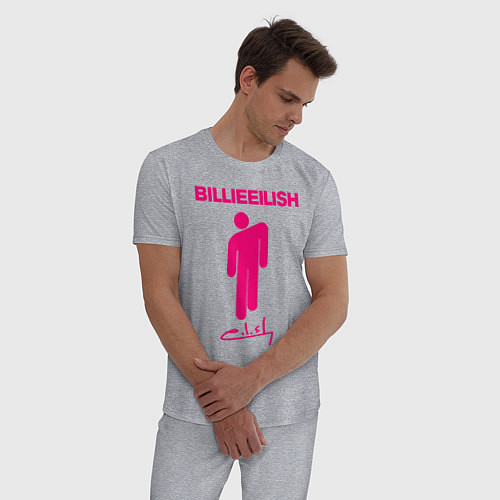 Мужская пижама BILLIE EILISH / Меланж – фото 3