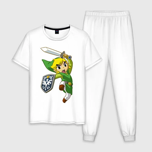 Мужская пижама The Legend of Zelda / Белый – фото 1