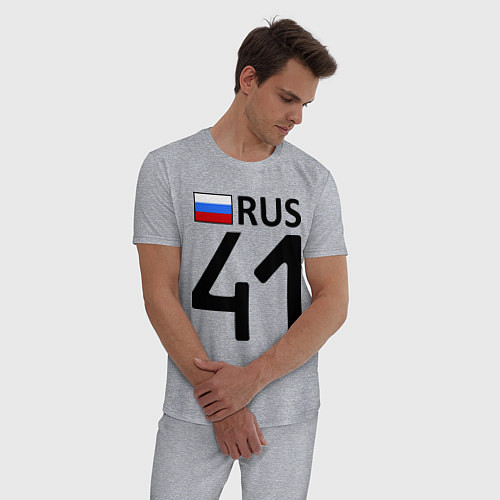 Мужская пижама RUS 41 / Меланж – фото 3