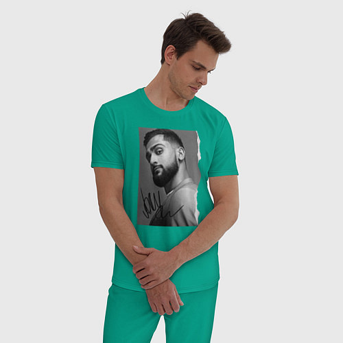 Мужская пижама Jony / Зеленый – фото 3