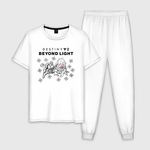 Мужская пижама Destiny 2: Beyond Light / Белый – фото 1