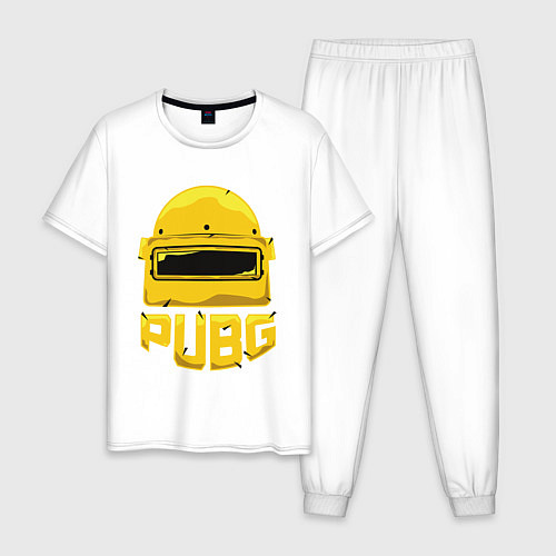 Мужская пижама PUBG / Белый – фото 1