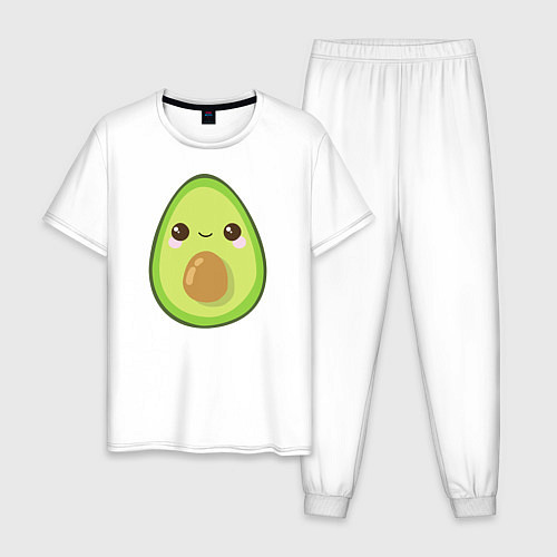 Мужская пижама Avocado / Белый – фото 1