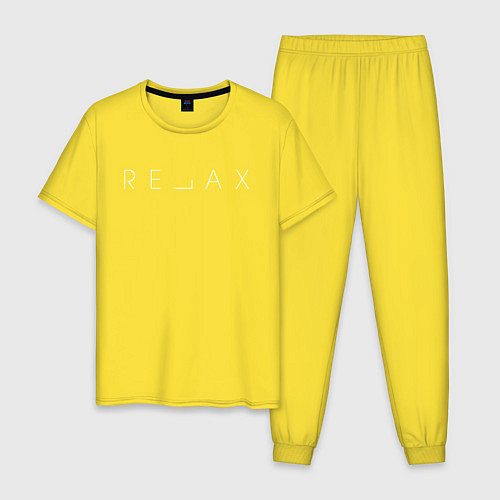 Мужская пижама RELAX / Желтый – фото 1