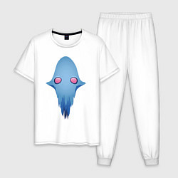 Пижама хлопковая мужская Апаришен Dota 2, цвет: белый