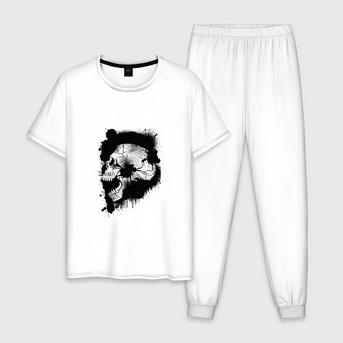 Мужская пижама Skull / Белый – фото 1