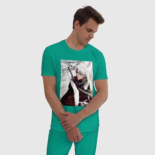 Мужская пижама Hitsugaya Toshiro / Зеленый – фото 3