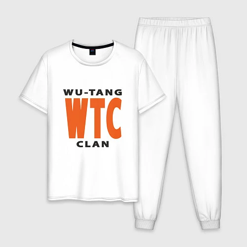 Мужская пижама Wu-Tang WTC / Белый – фото 1