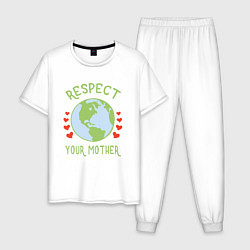 Мужская пижама Respect Earth