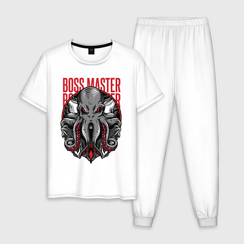 Мужская пижама Boss Master / Белый – фото 1