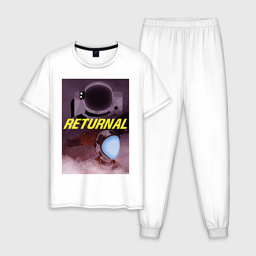 Мужская пижама RETURNAL / Белый – фото 1