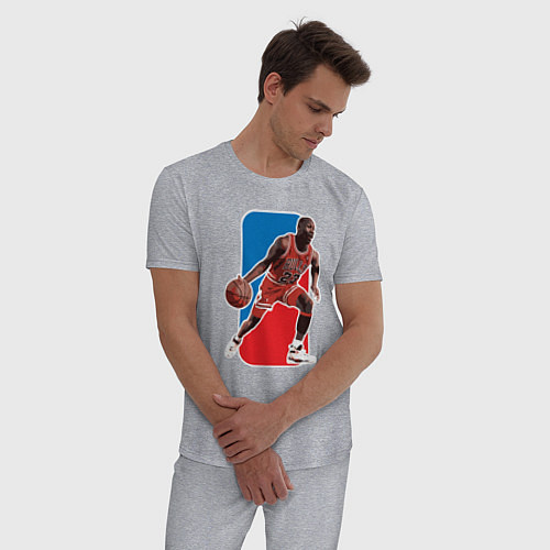 Мужская пижама NBA - Jordan / Меланж – фото 3