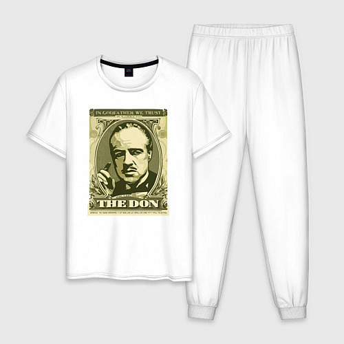 Мужская пижама The DON / Белый – фото 1