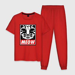 Мужская пижама Meow Obey