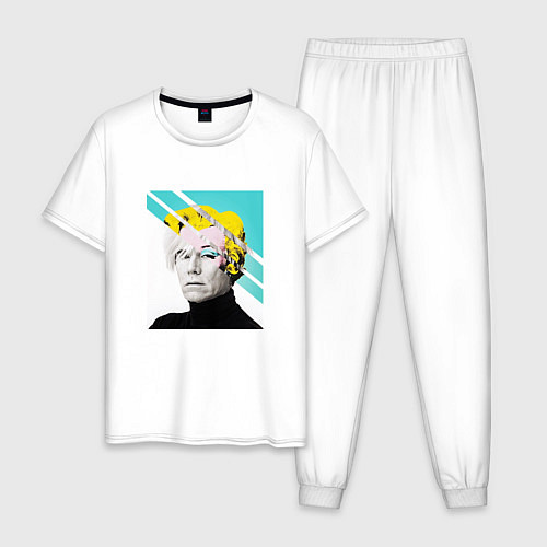 Мужская пижама Энди Уорхол Andy Warhol / Белый – фото 1
