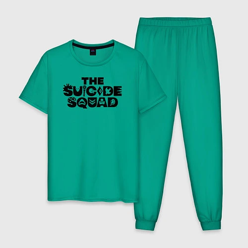 Мужская пижама The Suicide Squad / Зеленый – фото 1