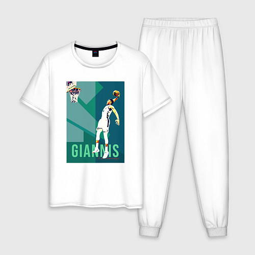 Мужская пижама Giannis / Белый – фото 1