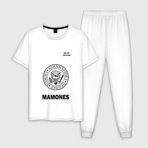 Мужская пижама MAMONESМАМОНС / Белый – фото 1
