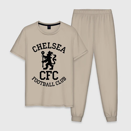 Мужская пижама Chelsea CFC / Миндальный – фото 1