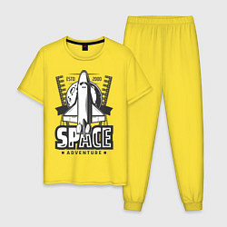 Мужская пижама Космический корабль