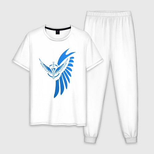 Мужская пижама Фри Фаер Лусио Luqueta / Белый – фото 1