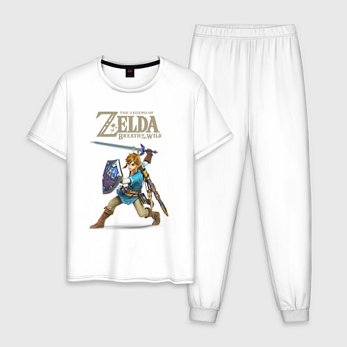 Мужская пижама Z Link / Белый – фото 1