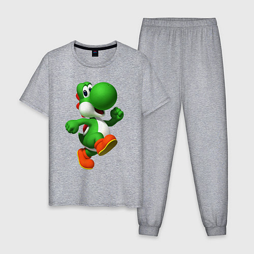 Мужская пижама 3d Yoshi / Меланж – фото 1