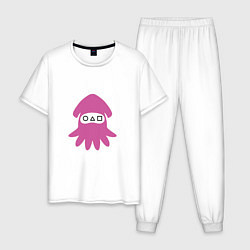 Мужская пижама Squid Pink