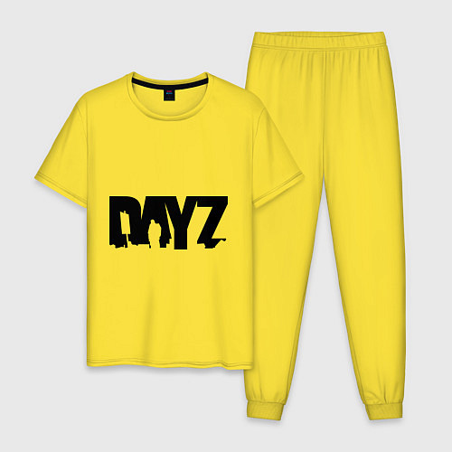 Мужская пижама DayZ / Желтый – фото 1