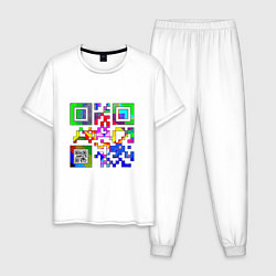 Мужская пижама Color QR