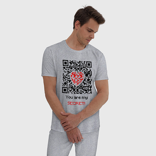 Мужская пижама QR-Love / Меланж – фото 3